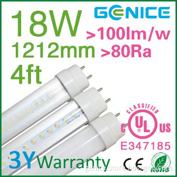 China manufacturer LED tube T8/T10 1200mm daylight 18W led tube light